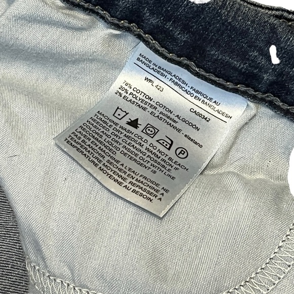 Denizen by Levi Modern Skinny Mid Rise Jean. Medium Blue Size 14 Long #777 - Picture 9 of 9